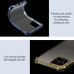 Devia Glitter shockproof soft case iPhone 12 mini black Mobiili ümbrised