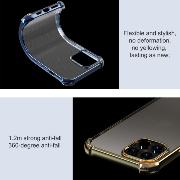 Devia Glitter shockproof soft case iPhone 12 mini blue Mobiili ümbrised