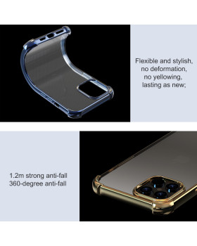 Devia Glitter shockproof soft case iPhone 12 Pro Max gold-foto5