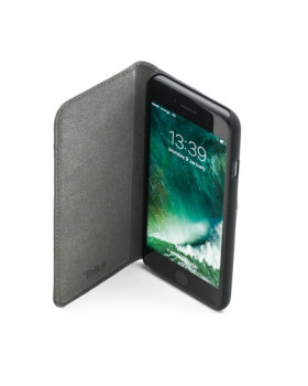 Tellur Book case Ostrich Genuine Leather for iPhone 7 red-foto5