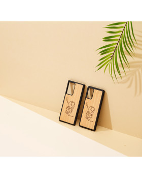 MAN&WOOD case for Galaxy Note 20 cat with fish-foto5