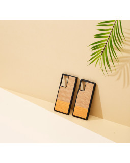 MAN&WOOD case for Galaxy Note 20 Ultra herringbone arancia black-foto5