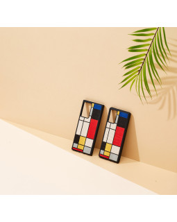 MAN&WOOD case for Galaxy Note 20 Ultra mondrian wood black-foto5