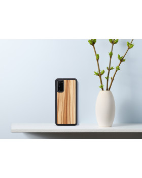 MAN&WOOD case for Galaxy S20 cappuccino black-foto5