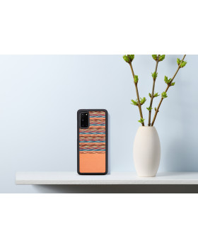 MAN&WOOD case for Galaxy S20 browny check black-foto5