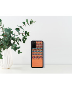 MAN&WOOD case for Galaxy S20+ browny check black-foto5