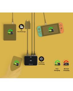 Tellur Graphene PD10000 Power Bank 10000mAh Black-foto5