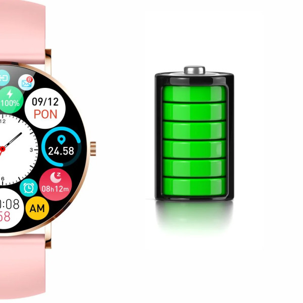 Manta Alexa SWU501PK Pink Nutikellad