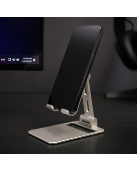 Tellur Phone Holder for desk Aluminium Silver-foto5