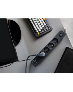 Tracer 47026 Power Line+ 1.5m (4 outlets +1x USB A+ 1x Type C, PD18W)-foto5