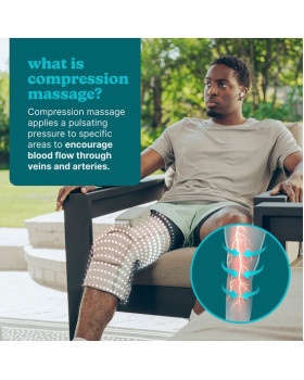 Homedics SR-CMXKE10HBND  Modulair Compression System Knee Wrap + Controller-foto5