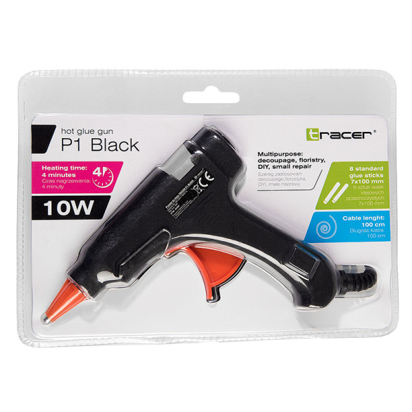 Tracer 46508  P1 Hot Glue Gun Black
