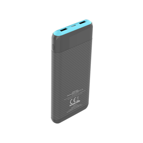 Tracer 47514 EnerGo 10000mAh Power Bank gray/blue