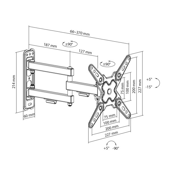 Sbox LCD-223-2  (13-43/20kg/200x200)