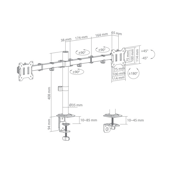 Sbox LCD-352/2-3 (17-32/2x10kg/100x100) Sbox LCD-352/2-3 (17-32/2x10kg/100x100)