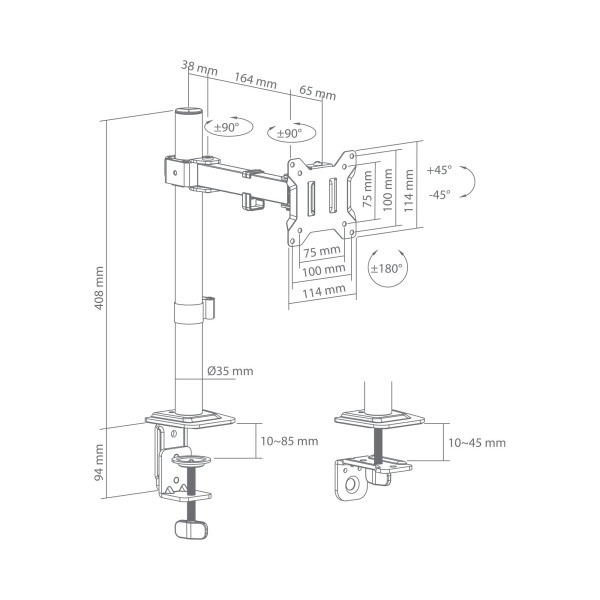 Sbox LCD-351/1-3 (17-32/10kg/100x100) Sbox LCD-351/1-3 (17-32/10kg/100x100)