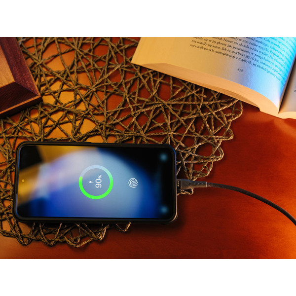 Tracer 47487 USB A - Type C M/M 1m  Cable Grey