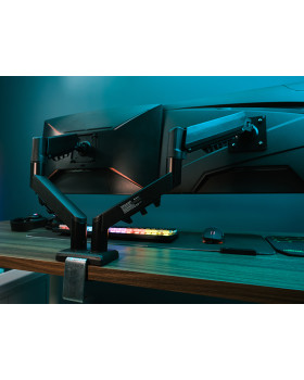 Tracer 47660 Double Armflex (max 32 max 18kg) Mount For Two Monitors-foto5