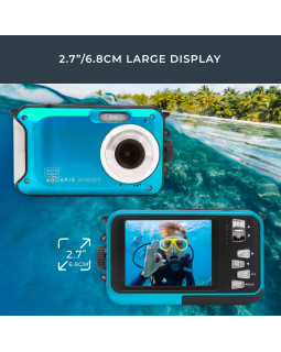 Easypix Aquapix W3027 Wave IceBlue 10035-foto5