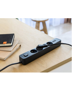 Tracer 47685 Power Line+ 5m (4 sockets +3x USB A)-foto5