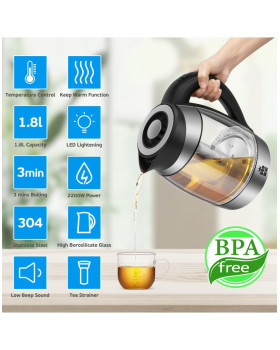 ForMe FKG-488 Cordless Electric Kettle 1,8 L-foto5