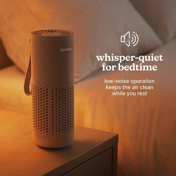 Homedics AP-P59BG-WW Whisper Pure Mini Air Purifier