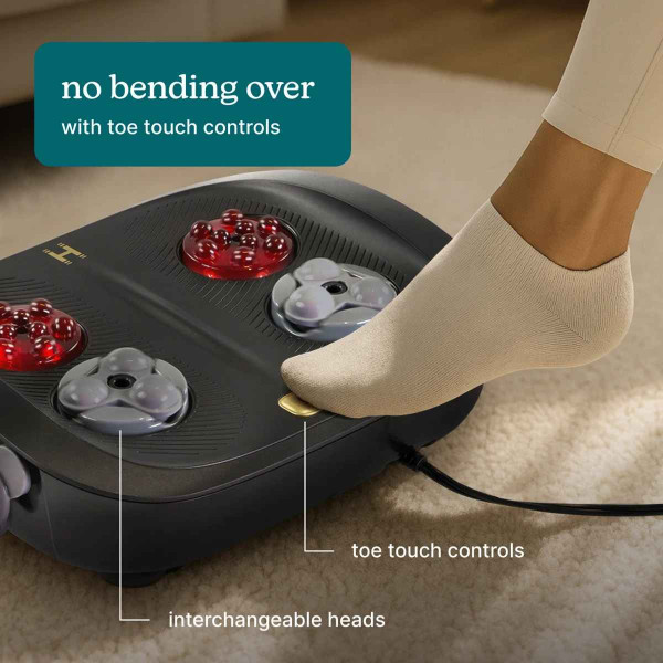 Homedics FMS-282H-EB ModMassage Customisable Food Massager Homedics FMS-282H-EB ModMassage Customisable Food Massager