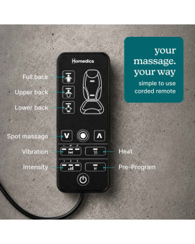 Homedics CBS-2026-EB Shiatsu Max 3.0 Back & Shoulder Massager With Heat-foto5