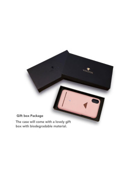 VixFox Card Slot Back Shell for Iphone X/XS pink-foto6