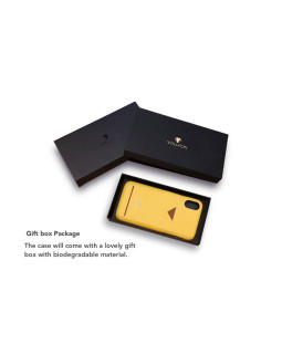 VixFox Card Slot Back Shell for Iphone X/XS mustard yellow-foto6