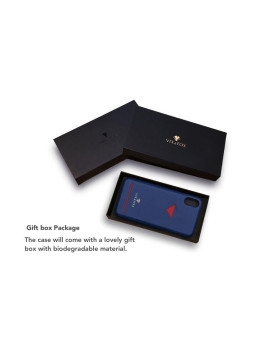 VixFox Card Slot Back Shell for Iphone XSMAX navy blue-foto6