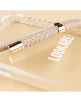 Lookabe Necklace iPhone 7/8+ gold nude loo007-foto6