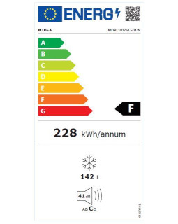 Midea MDRC207SLF01G (MCF150W) white-foto6