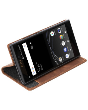 Krusell Sunne 2 Card Foliowallet Sony Xperia L2 vintage cognac-foto6