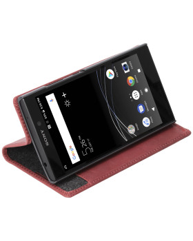 Krusell Sunne 2 Card Foliowallet Sony Xperia L2 vintage red-foto6