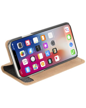 Krusell Sunne 4 Card FolioWallet Apple iPhone XS Max vintage nude-foto6
