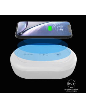 Devia Wireless Charging Disinfection box white-foto6