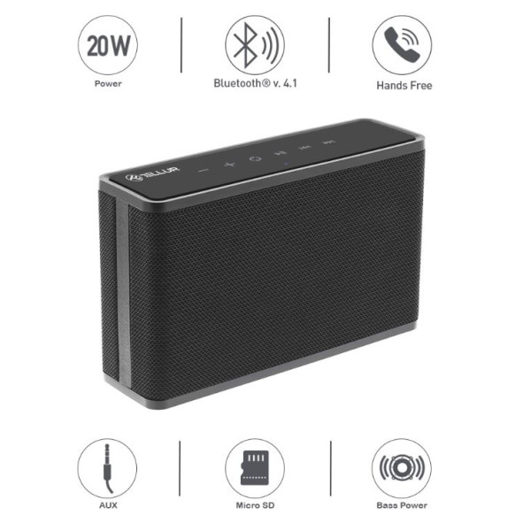 Tellur Bluetooth Speaker Apollo black Bluetooth kõlarid