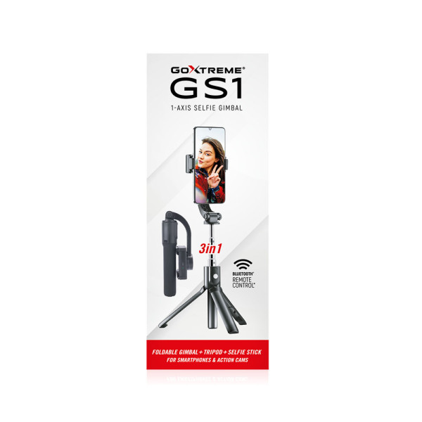 GoXtreme GS1 Foldable Gimbal For Smartphones and Action Cams 55239 Videokaamerad