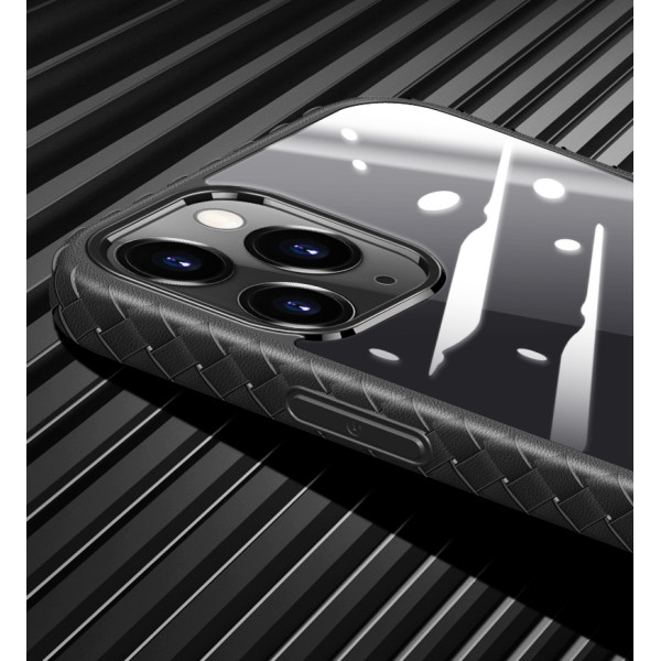 Devia Shark4 woven Shockproof Case iPhone 12 Pro Max black Mobiili ümbrised