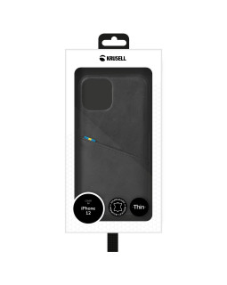 Krusell Sunne CardCover Apple iPhone 12 mini vintage black (62155)-foto6