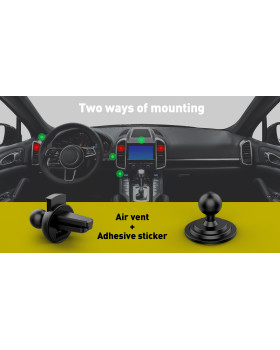 Tellur Gravity CMH20 Car Phone Holder Black-foto6