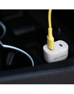 Tellur Green car charger, 36W, 6A (PD18W + QC3.0) cream-foto6