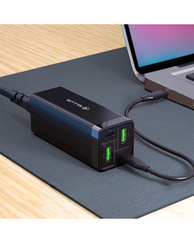 Tellur AC Charger PDHC2 65W (2xPD2xQC3.0) EU UK US Black-foto6