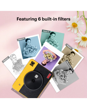 Kodak Mini Shot 3 Square Retro Instant Camera and Printer Yellow-foto6