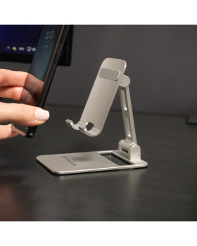 Tellur Phone Holder for desk Aluminium Silver-foto6