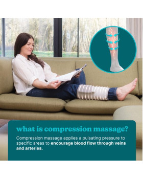 Homedics SR-CMXCE10HBND  Modulair Compression System Calf Wrap + Controller-foto6