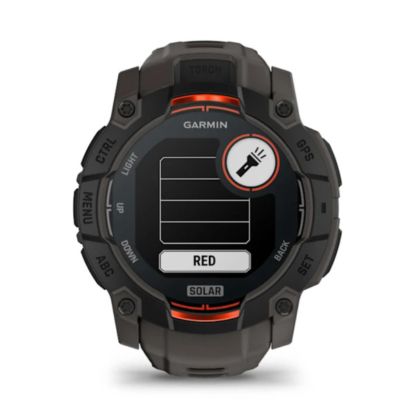 Garmin Instinct 3 50mm Solar Black Charcoal (010-02935-00)