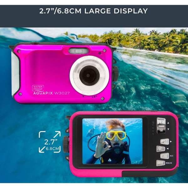Easypix Aquapix W3027 Wave Pink 10033 Easypix Aquapix W3027 Wave Pink 10033