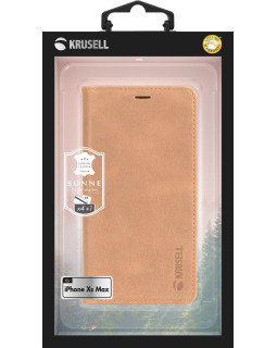 Krusell Sunne 4 Card FolioWallet Apple iPhone XS Max vintage nude-foto7